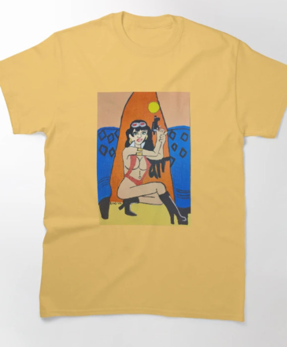 Vampirella Showdown Classic T Shirt Daisy